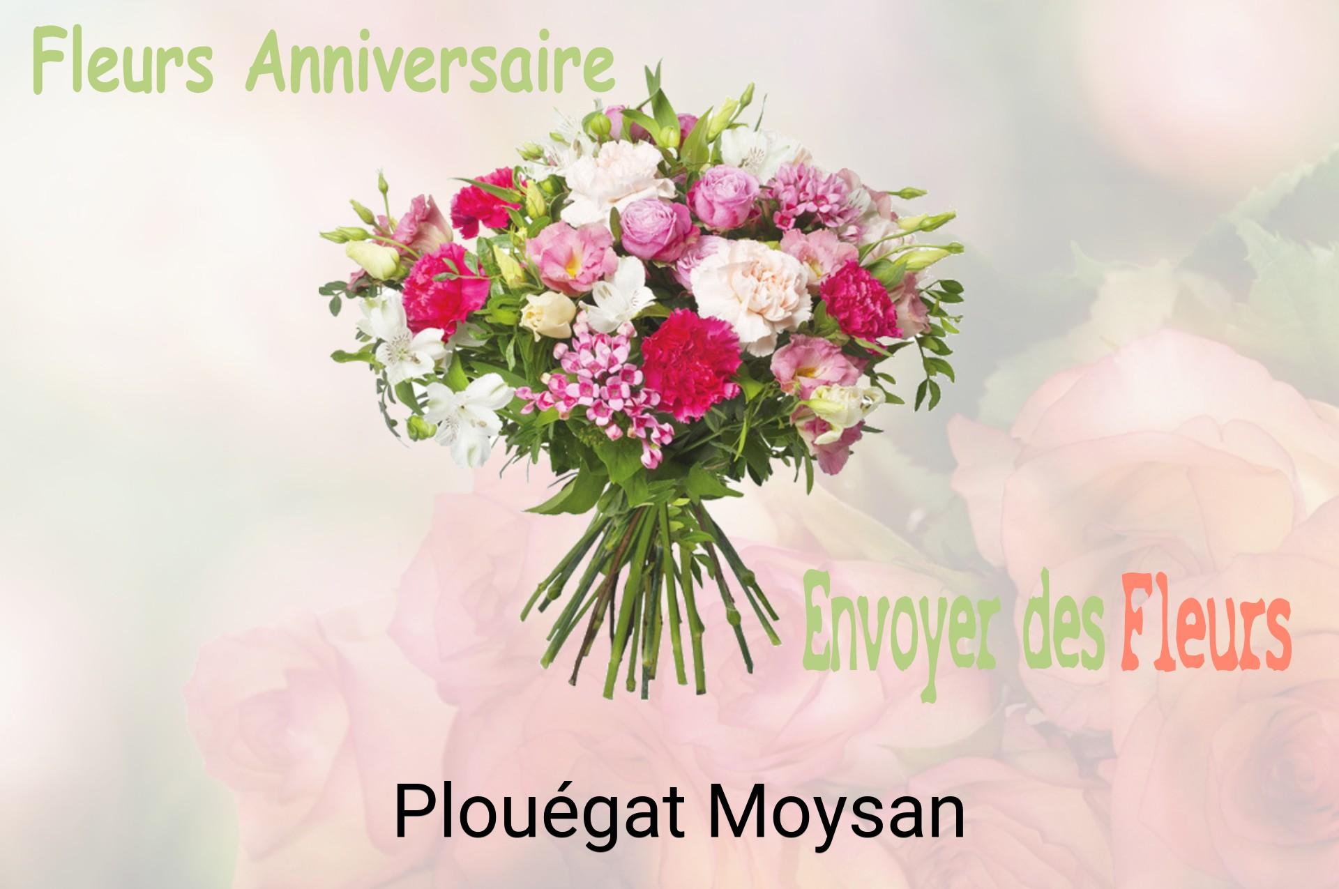 Bouquet de fleurs d’anniversaire livré à Plouégat-Moysan