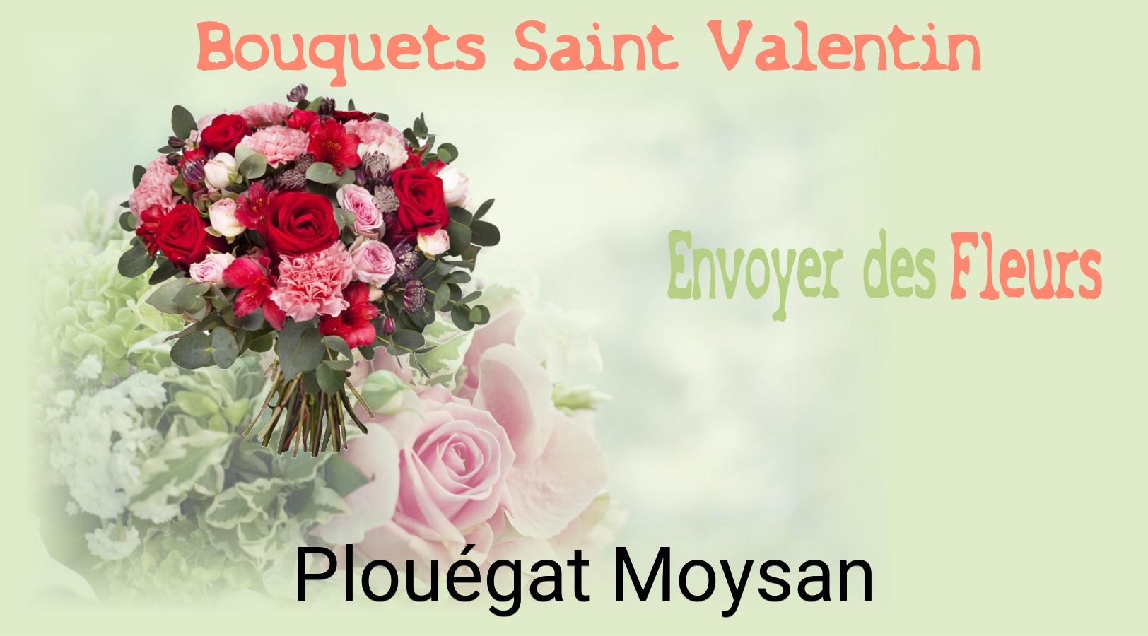 Roses de Saint-Valentin livrées à Plouégat-Moysan